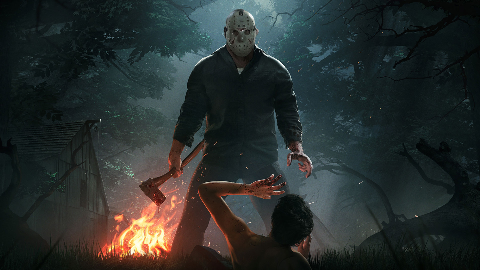 Close up of the cover art for Friday the 13th, published by Nighthawk
